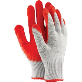 10 Pairs of Rubber Gloves Mounting Gloves Protective Gloves Work Gloves Size 9