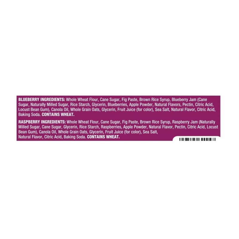Nature's Bakery Blueberry and Raspberry Variety Fig Bars (2 oz,