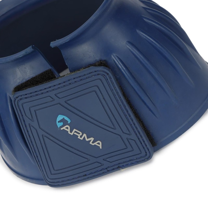 Shires ARMA Touch & Close Over-Reach Boots Large Royal Blue