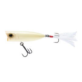Duel Hardcore R1379-BN Hardcore Popper Lure, 2.8 inches (70 mm), Weight: 0.4 inches (10.5 mm), Bone Bass Fishing