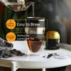 BTAT- Double Wall Glass Tea Cup With Stainless Steel Infuser,