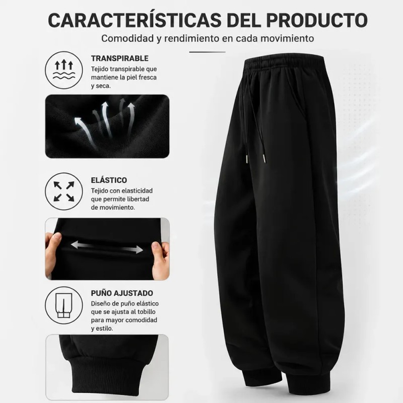 CHILLCAT - 3pcs Pants Pantalones Deportivo Moda Casual Gym Para