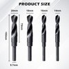 Nizirioo 4 pieces spiral drill bit, HSS spiral drill bit,