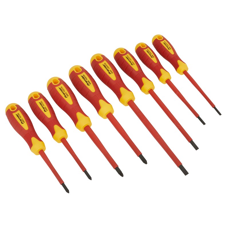 Sealey Ak6124 Screwdriver Set 8Pc Vde Approved