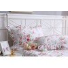 Meaning4 2-Pack Rose Floral Pillow Covers with Ruffle and Lace