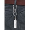 XP Design Portable Pill Case Necklace Pendant Keychain Aluminum Stainless