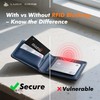 Luckcrab RFID Blocking Cards 2 Pack – Slim SafeCard NFC