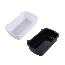 Small Animal Feeder Bowl Basic Dish Covenient Hanging Cups - 2 Pack Bath Food Water Bowls for Birds Hamsters Mice Rats Small Pets