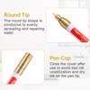 5 Pieces Grout Pen Gold Waterproof, Tile Restorer Pen, Joint