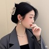 Hair pin heart-shaped bun hair pin 4ea