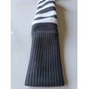Hirota Golf MGUTHC-2019 UT Cover, White/Gray, Mega Golf, Socks, Knit