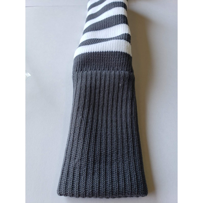 Hirota Golf MGUTHC-2019 UT Cover, White/Gray, Mega Golf, Socks, Knit