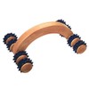 Croll & Denecke Massagehandroller aus Holz, 8 Rollen