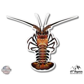 GT Graphics Spiny Lobster - 12" Vinyl Sticker Waterproof Decal