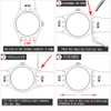 KHZBS Silicone Watch Strap Replacement for Touch Collection Watch Band