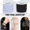 KAMEVS Elastic String for Bracelets, 1mm Elastic Beads Cord for