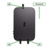 P3D-LAB Wall Mount for Sky Q Box, Q Box Wall