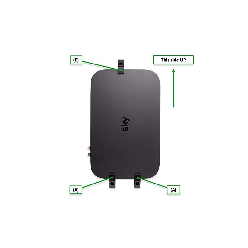 P3D-LAB Wall Mount for Sky Q Box, Q Box Wall
