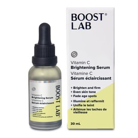 BOOST LAB | Vitamin C Brightening Serum | For radiant skin, evens skin tone and clears dark spots | 30ml