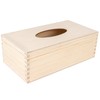 Creative Deco Cosmetic Tissue Box Wooden Tissue Box | 25.5