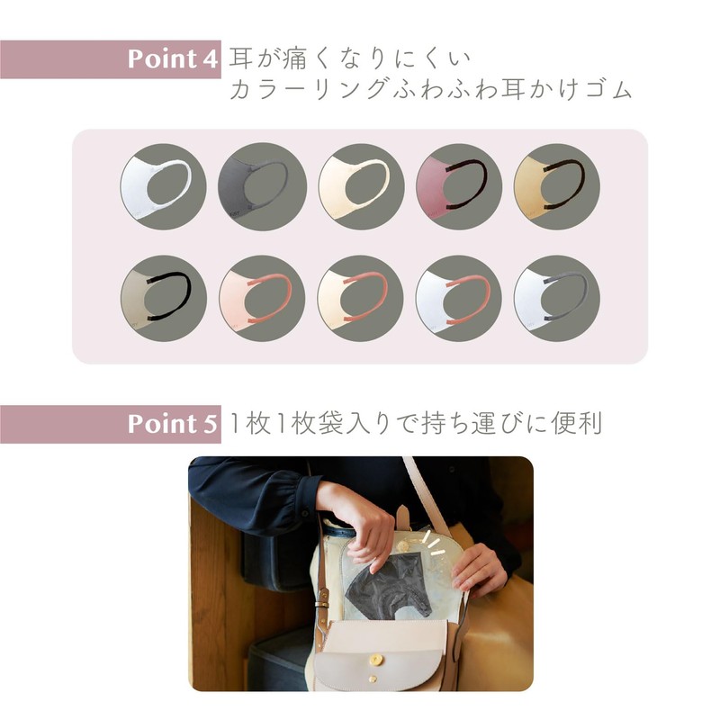 フィッティ Fitty スタイルフィットプラス マスク 27枚 (ふつうサイズ/不織布/立体/グレージュ) 個包装 立体マスク (3層構造 /