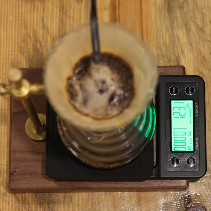 Eacam Accurate Electric Kitchen Scale,3kg 0.1g Coffee Scale with Timer