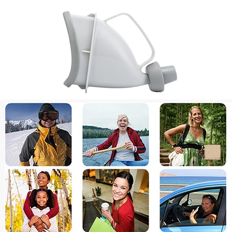 Acouto Portable Car Urinal PP Silicone Stand Up Men Women
