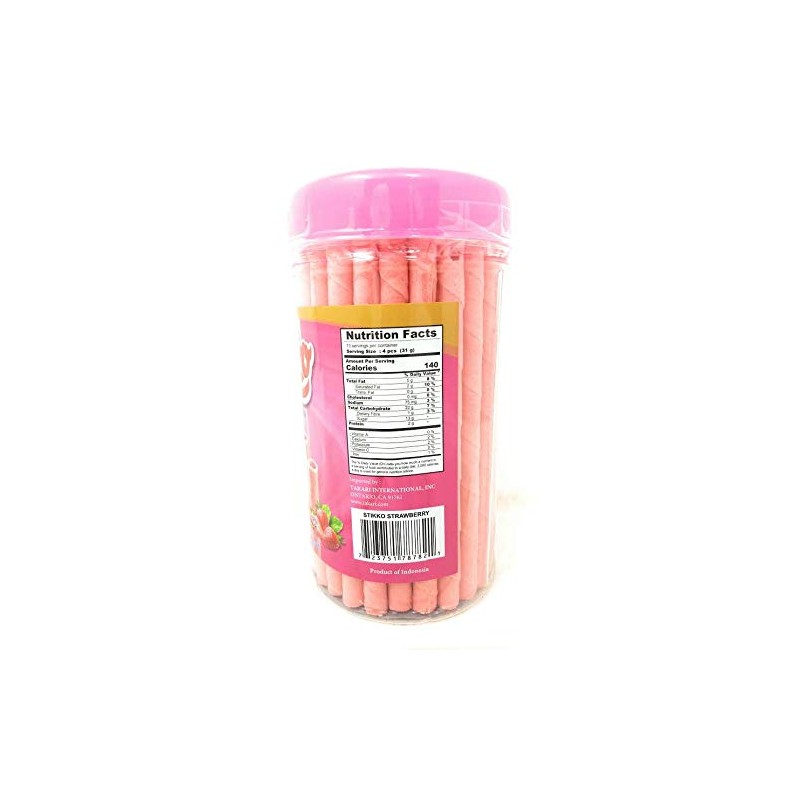 The Real Wafer Sticks (Strawberry Flavor) - 14.1oz (Pack of