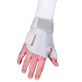 Thumb Brace, Carpal Tunnel Wrist Brace For Arthritis, Tendonitis– Mueller, Spica Splints Wrist Support,Tenosynovitis, CMC Joint,Stabilize Thumb, Left/Right Hand For Women, Men (Blueish Grey, Free)