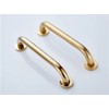 Inchant Solid Brass Grab Bar Bathroom Golden Hand Rail Shower