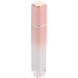 Tubo de Brillo Labial Mini Recargable Rosa de Plástico Maquillaje y DIY Gloss, Envase Portátil Reutilizable, Diseño Elegante y Creativo
