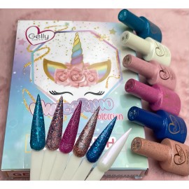 Wapizima Gel Semipermanente Wapizima Gelly Gamas 6pz Original Color Unicornio