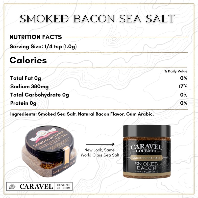 Smoked Bacon Sea Salt 3-Pack Gift Set