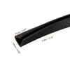 sourcing map U Channel Edge Trim, 11.5ft Length Rubber Guard