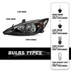 SOCKIR Headlight Assembly Pair Compatible with 2002 2003 2004 Toyota