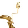 Laroal Saxophone Music Stand, Golden Music Stand for Alto Saxophone,