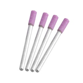 Grinding Shaft, 50 Pieces/Set Grinding Wheel Sharpening Shaft Rotarys Tools with 4 mm Whetstone Head for Dremels Kit and Compatible Rotarys Tool