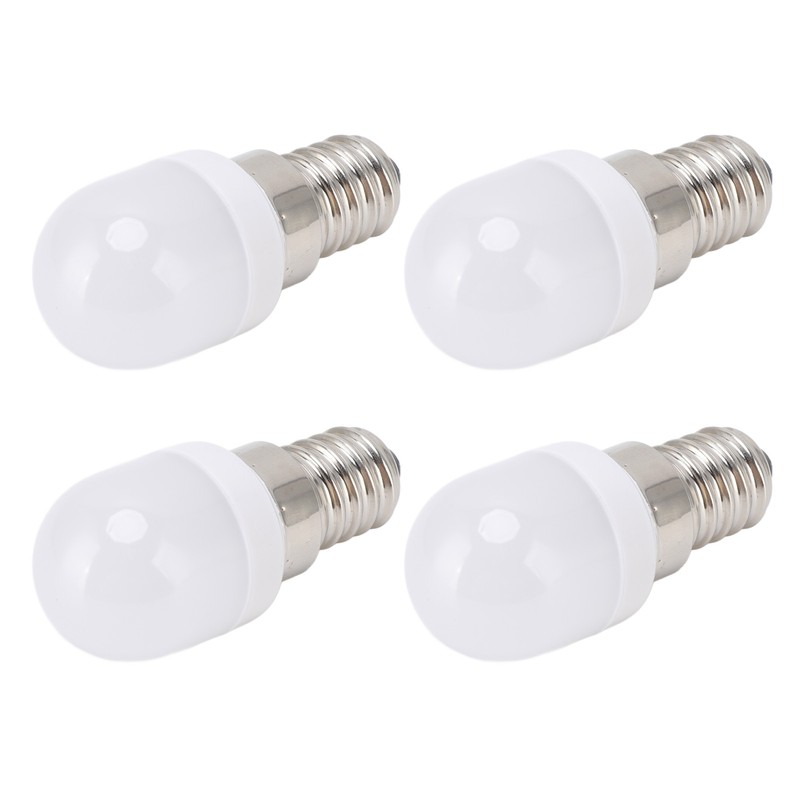10Pcs E14 Light Bulb Stainless Steel 1.5W 220V LED Bulb
