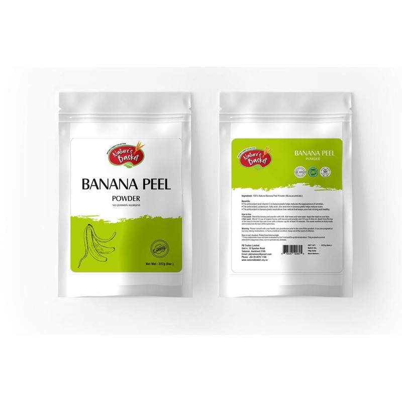 Nature's Basket Banana Peel Powder For Skin care & Hair