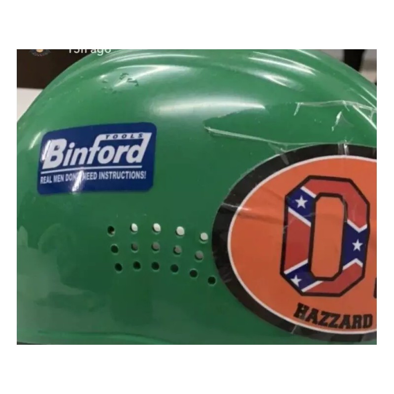 World Graphix BINFORD HARD SMALL 2" HARD HAT BUMP CAP