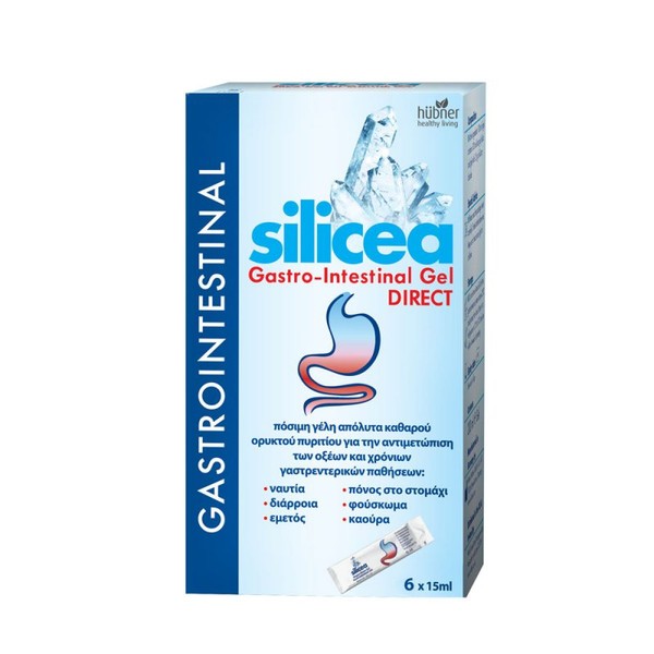 Hubner Silicea Gastro-Intestinal Gel Direct 6x15ml