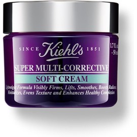 Kiehl's Super Multi-Corrective Face Cream Soft - Crema Facial Hidratante Anti Signos de la Edad Para Piel Grasa y Sensible Restaura Firmeza, Luminosidad y Elasticidad, Con Proxylane y Adenosina