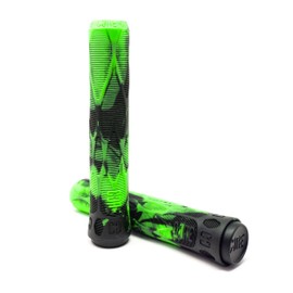 CORE Pro Handlebar Grips, Super Soft 170mm Longneck Universal Cycling Grip fits all Stunt Scooters BMX & Mountain Bikes, Premium comfort Bicycle - Hulk (Green/Black)