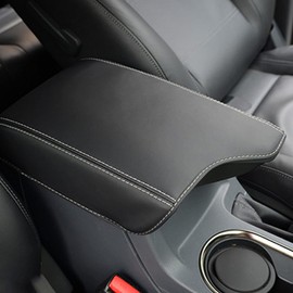 SXCY Fit for 2019 2020 2021 2022 2023 Ford Ranger Armrest Cover 2023 Ranger Center Console Cover 2023 Ranger Console Cushion Pad 2023 Ranger Seat Box Cover Protection 2022 2023 Ranger Accessories