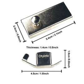 Otylzto 4PCS Magnetic Seam Guide for Sewing Machine for Beginners,Sewing Machine Accessories of Guide Magnets,Sewing Supplies Notions