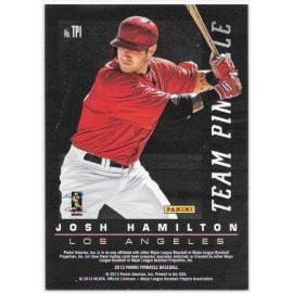 Reggie Jackson & Josh Hamilton 2013 Pinnacle Team Pinnacle Insert Card #TP1