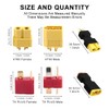 XT60 to T Plug Adapter,XT60 to T Plug Connector Without