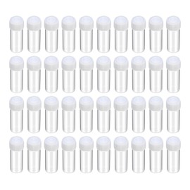 HUAZIZ Pack of 40 5 ml Plastic Cryo Tubes, Graduated Cryo Tubes, Test Tube Sample, Plastic Tube, Test Tube, Test Tube, Sample Tube