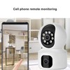 Binocular Surveillance Camera Smart WiFi Indoor Wireless HD Security Camera