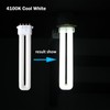 9 Watt 2G7 Base Fluorescent Light Bulb,Replacement for Satco S8365,